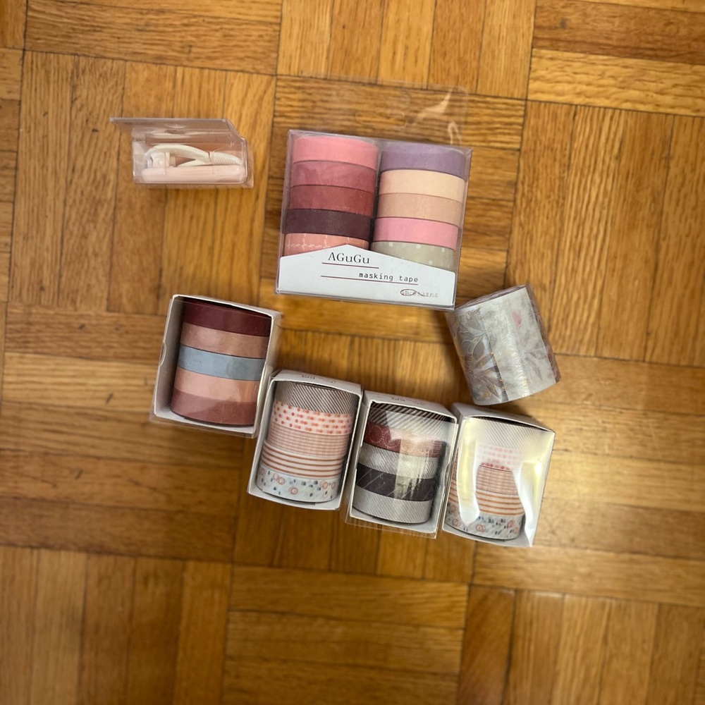 Washi and pet tape lot
